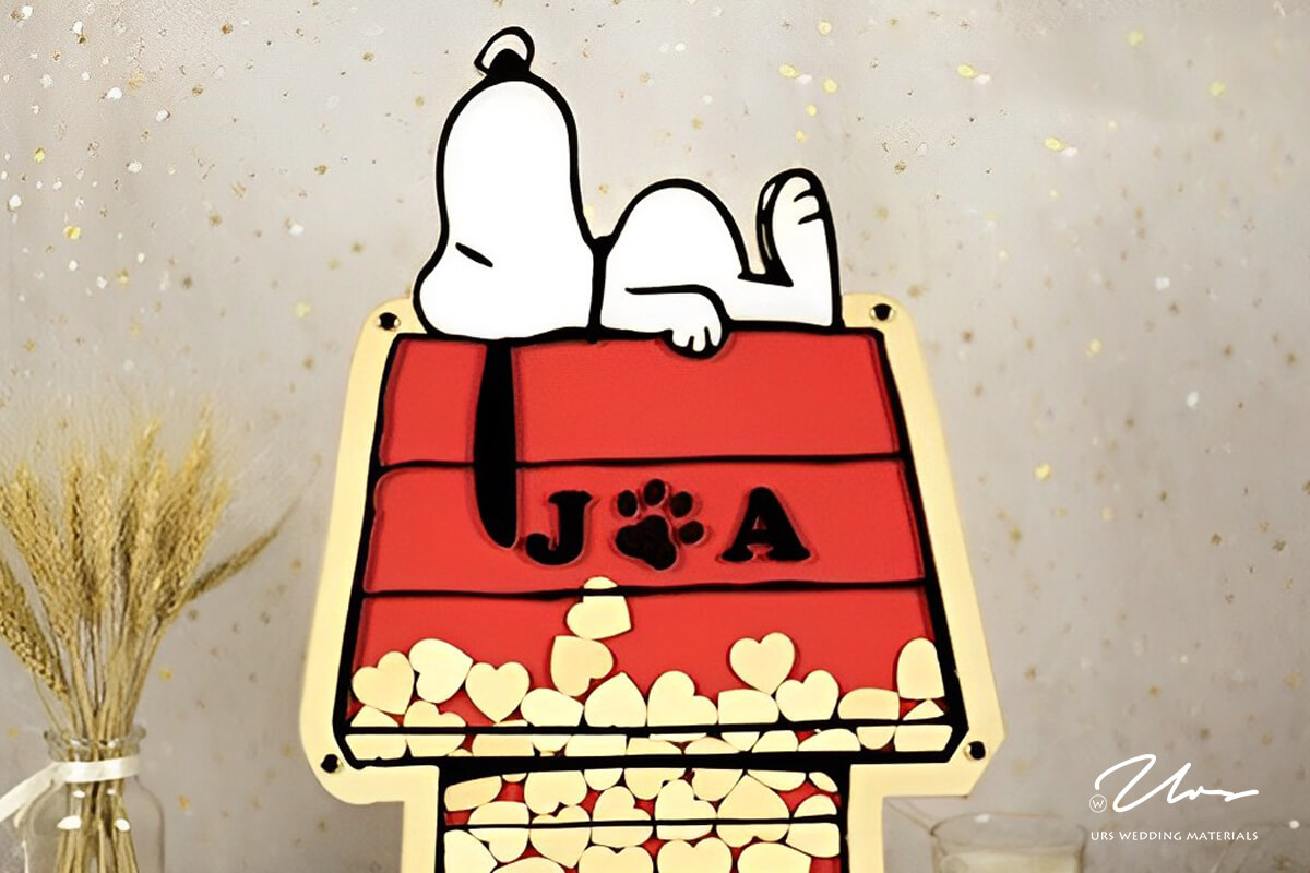 史努比,婚禮簽名綢,結婚簽到本,婚禮簽名板,簽名海報,結婚用品,客製婚禮小物,實用婚禮小物,熱門婚禮小物,創意婚禮小物,迎賓禮、二進禮、探房禮、活動禮、桌上禮